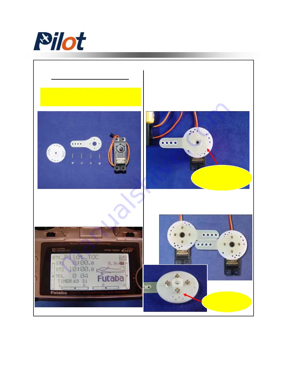 Pilot Communications 30cc Assembly Manual Download Page 21