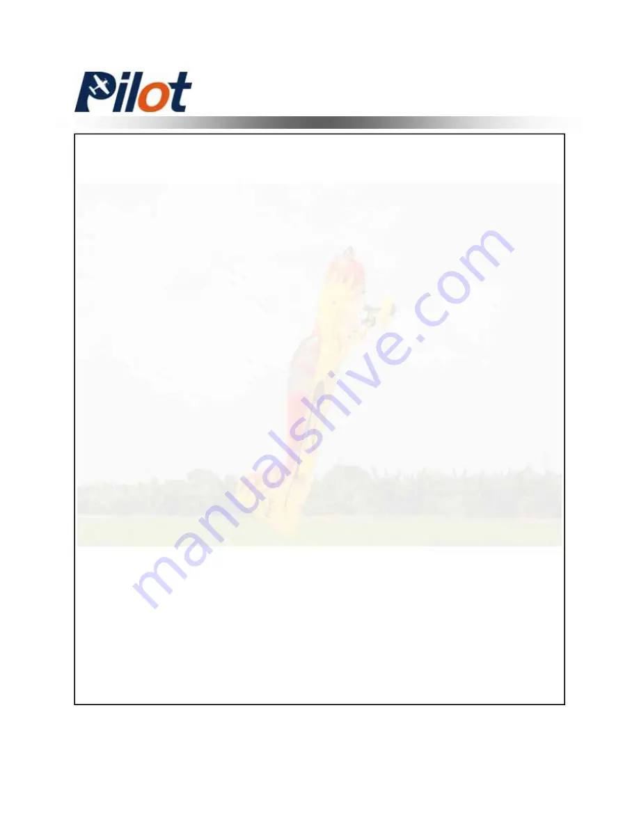 Pilot Communications 30cc Assembly Manual Download Page 36