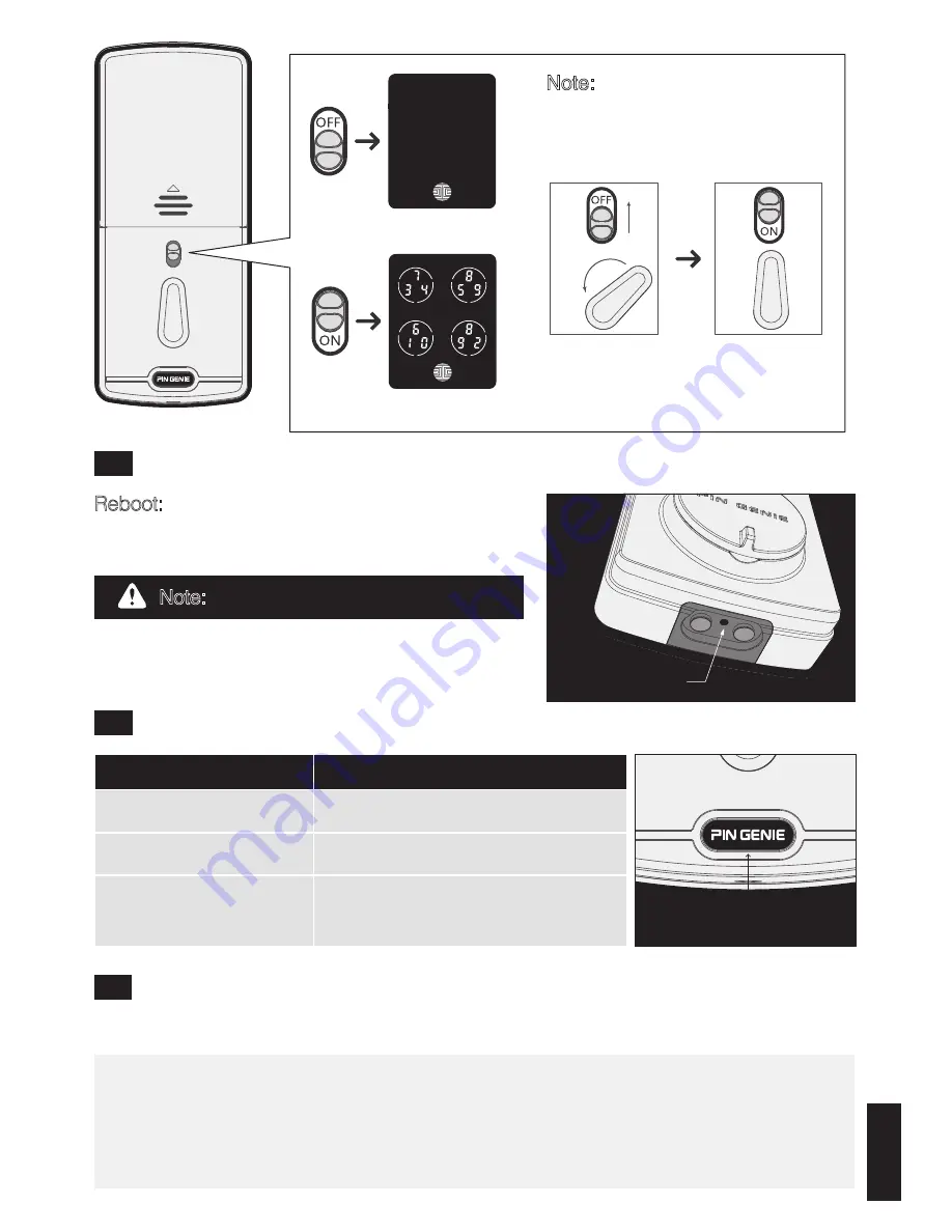 Pin Genie PGD718 User Manual Download Page 13