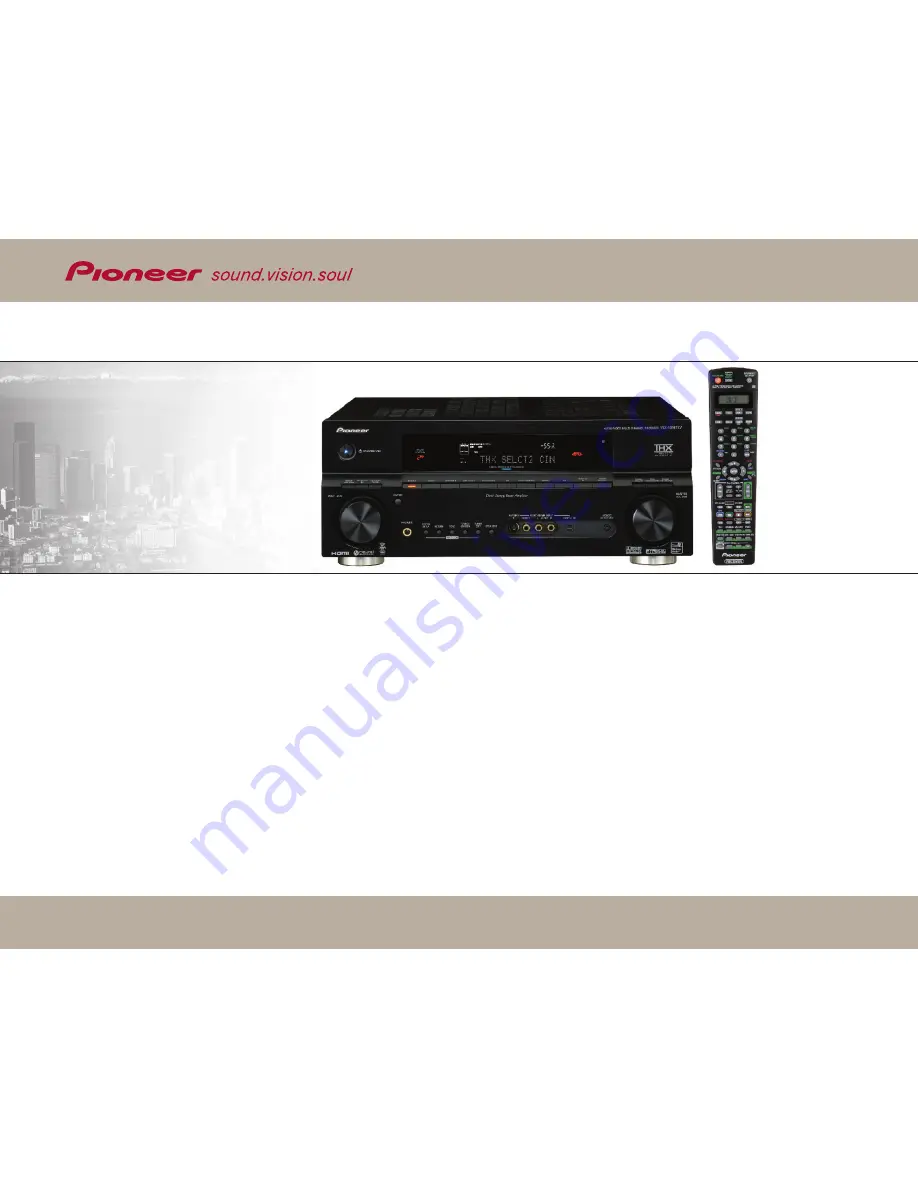 Pioneer 12562810911 Specifications Download Page 1