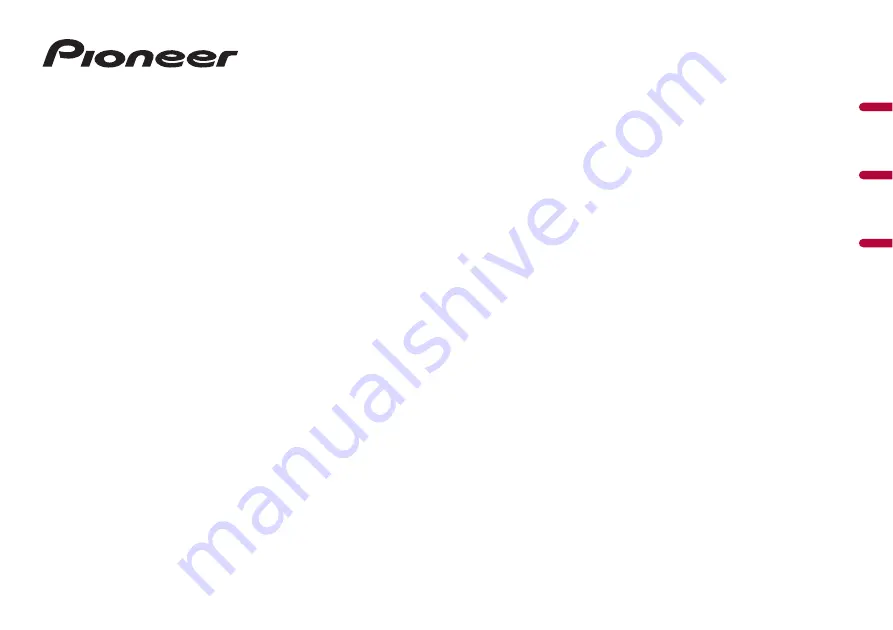 Pioneer AVH-1500NEX Installation Manual Download Page 1