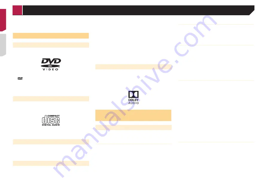 Pioneer AVH-195DVD Owner'S Manual Download Page 40