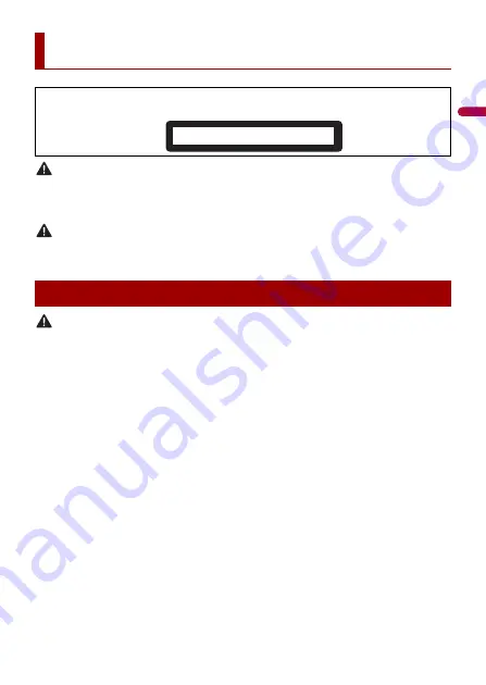 Pioneer AVH-A219BT Operation Manual Download Page 3