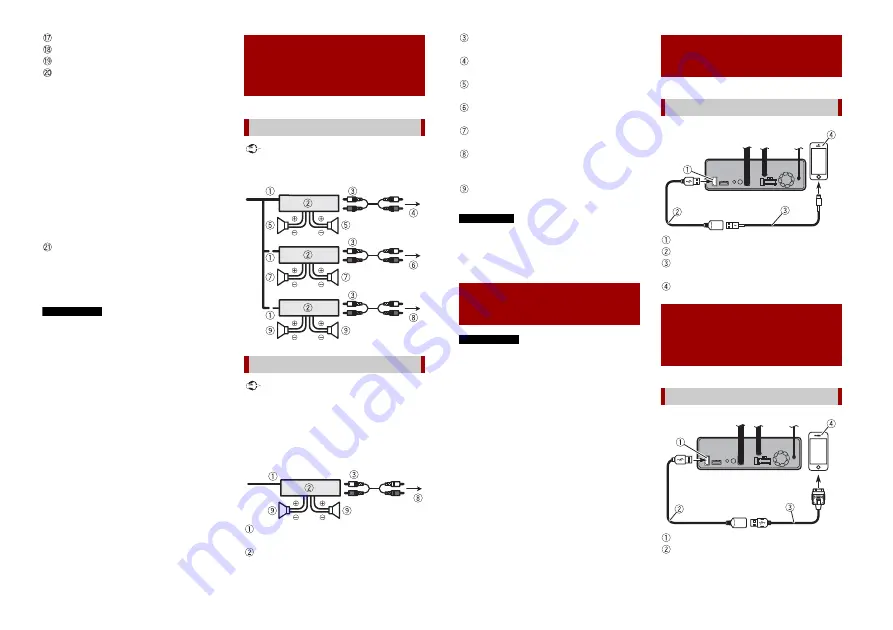 Pioneer AVH-A7100BT Installation Manual Download Page 12