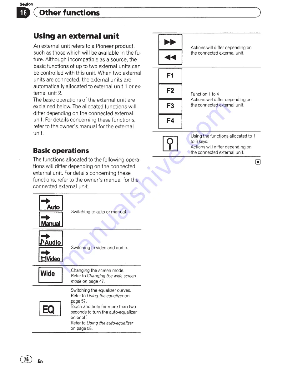 Pioneer AVH-P1400DVD Owner'S Manual Download Page 76