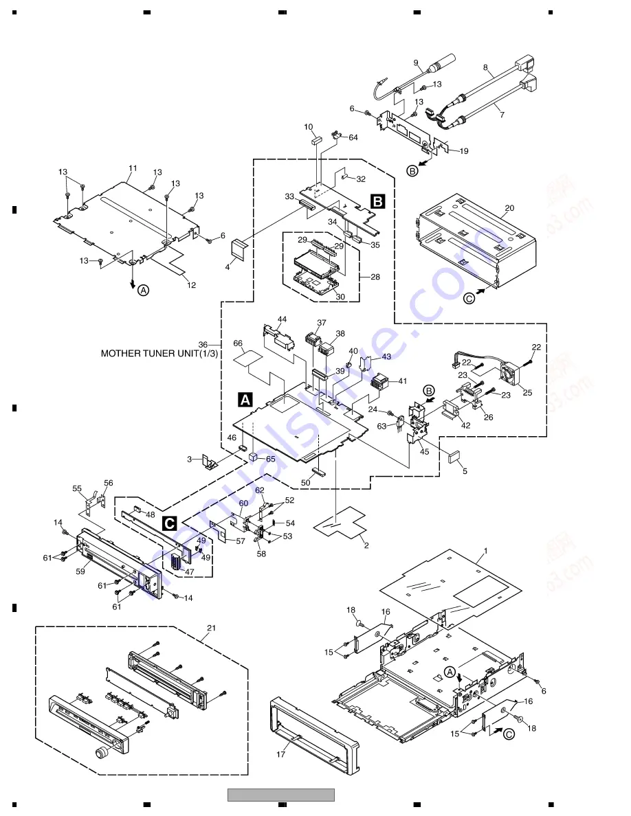 Pioneer AVH-P6450 Service Manual Download Page 10