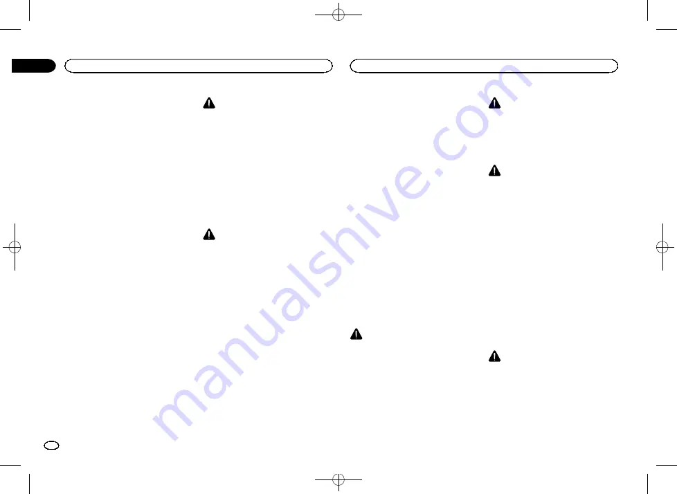 Pioneer AVH-X1600DVD Owner'S Manual Download Page 4