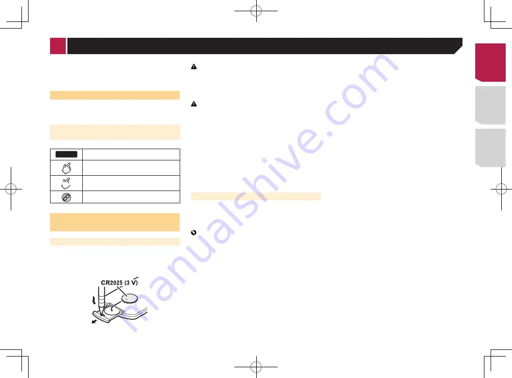 Pioneer AVH-X1700S Owner'S Manual Download Page 7