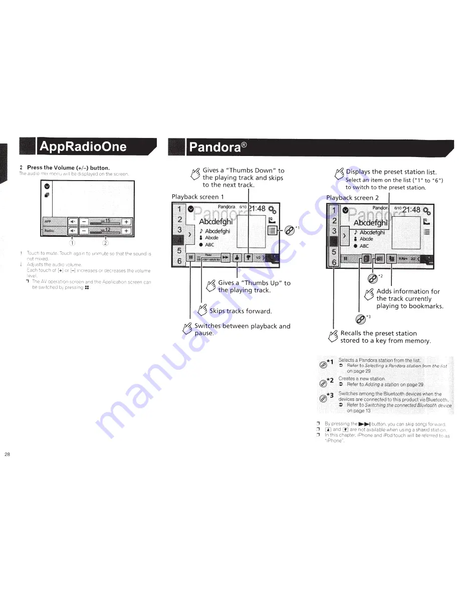 Pioneer AVH-X391 BHS Owner'S Manual Download Page 28