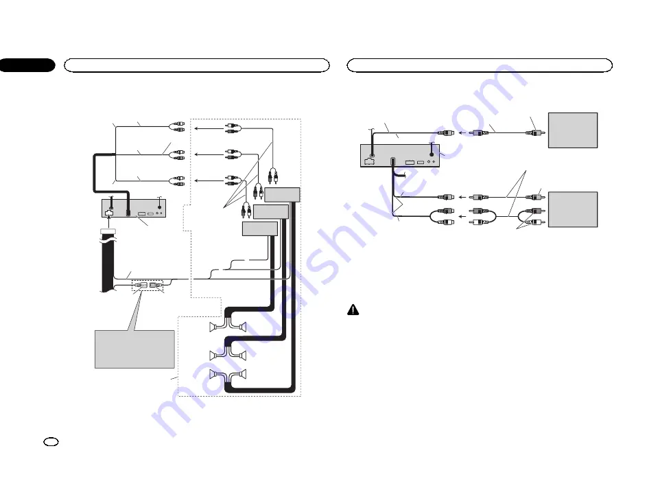 Pioneer AVH-X7500BT Installation Manual Download Page 44