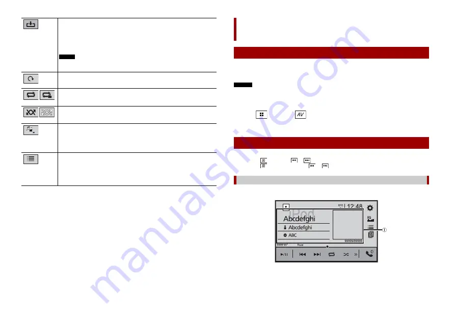 Pioneer AVH-Z1090DVD Owner'S Manual Download Page 28