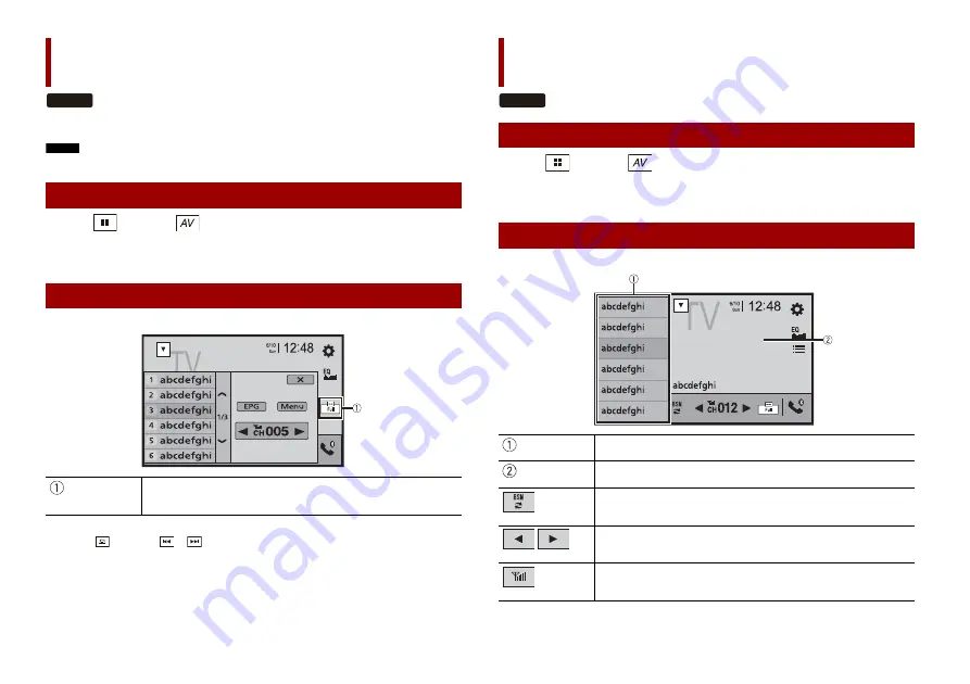 Pioneer AVH-Z5250BT Owner'S Manual Download Page 18