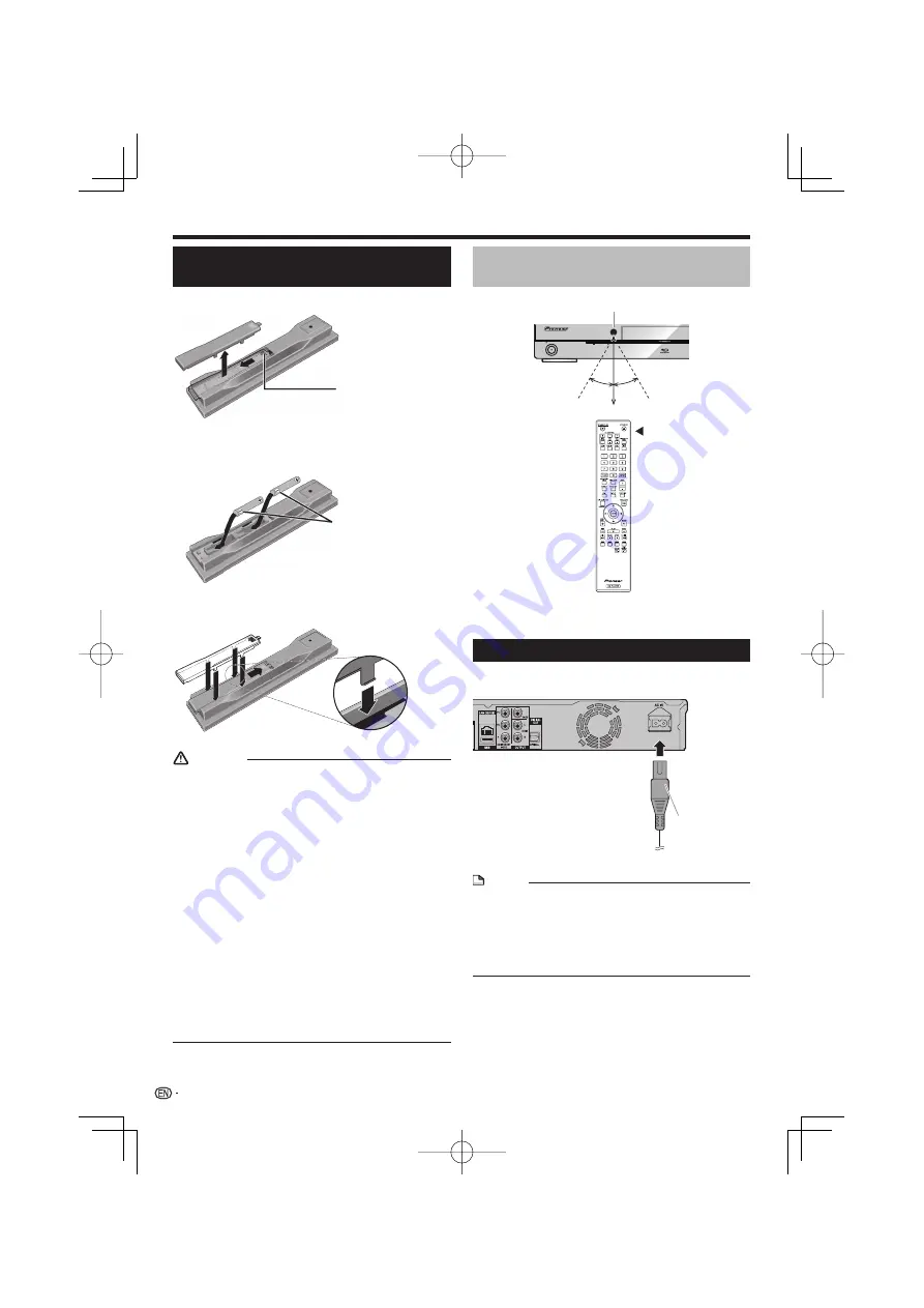 Pioneer BDP-330 Operating Instructions Manual Download Page 22