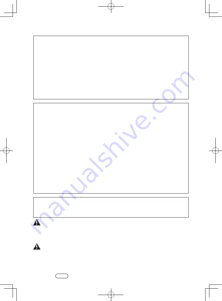 Pioneer BDR-X13U-S Owner'S Manual Download Page 4