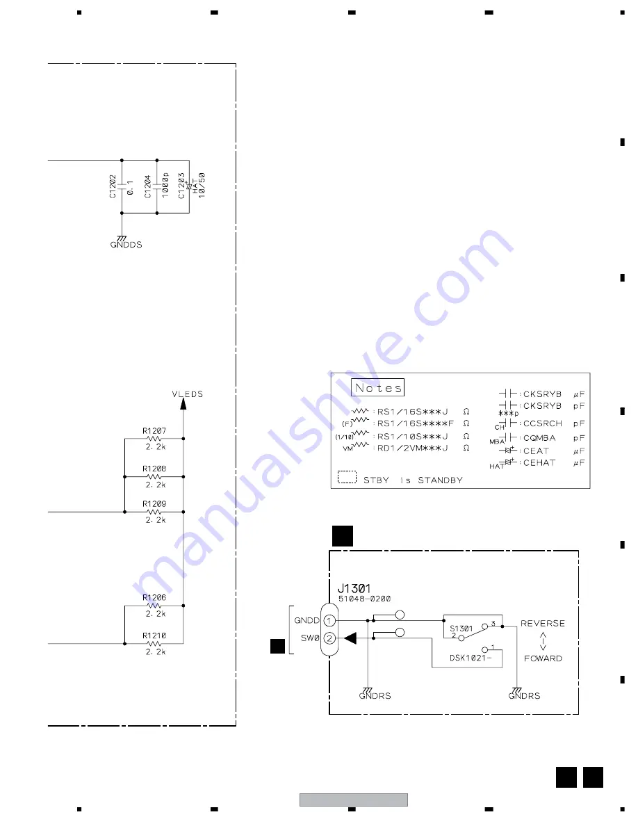 Pioneer CDJ 1000MK3 - Professional CD/MP3 Turntable Service Manual Download Page 39