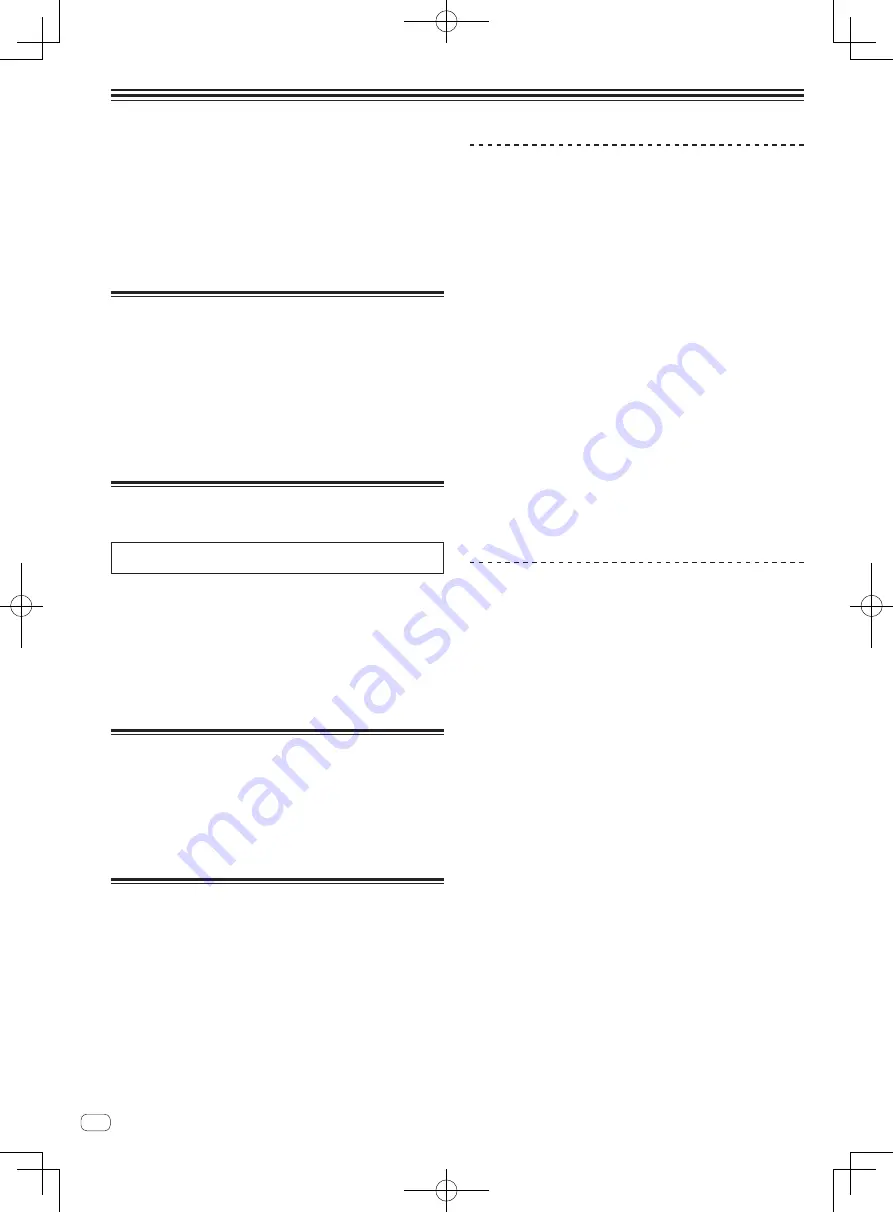 Pioneer CDJ-2000NXS2 Operating Instructions Manual Download Page 50