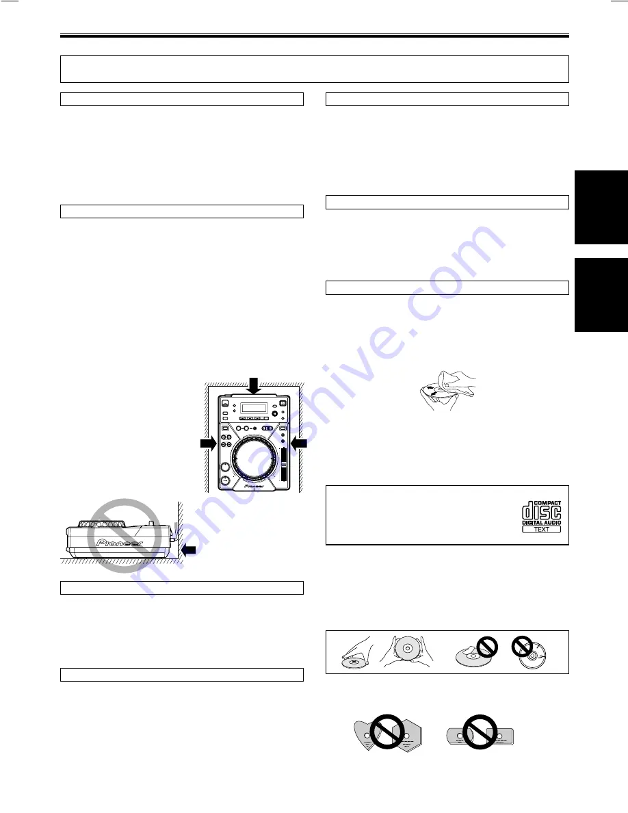 Pioneer CDJ-400 - Cd/Media Player Скачать руководство пользователя страница 35