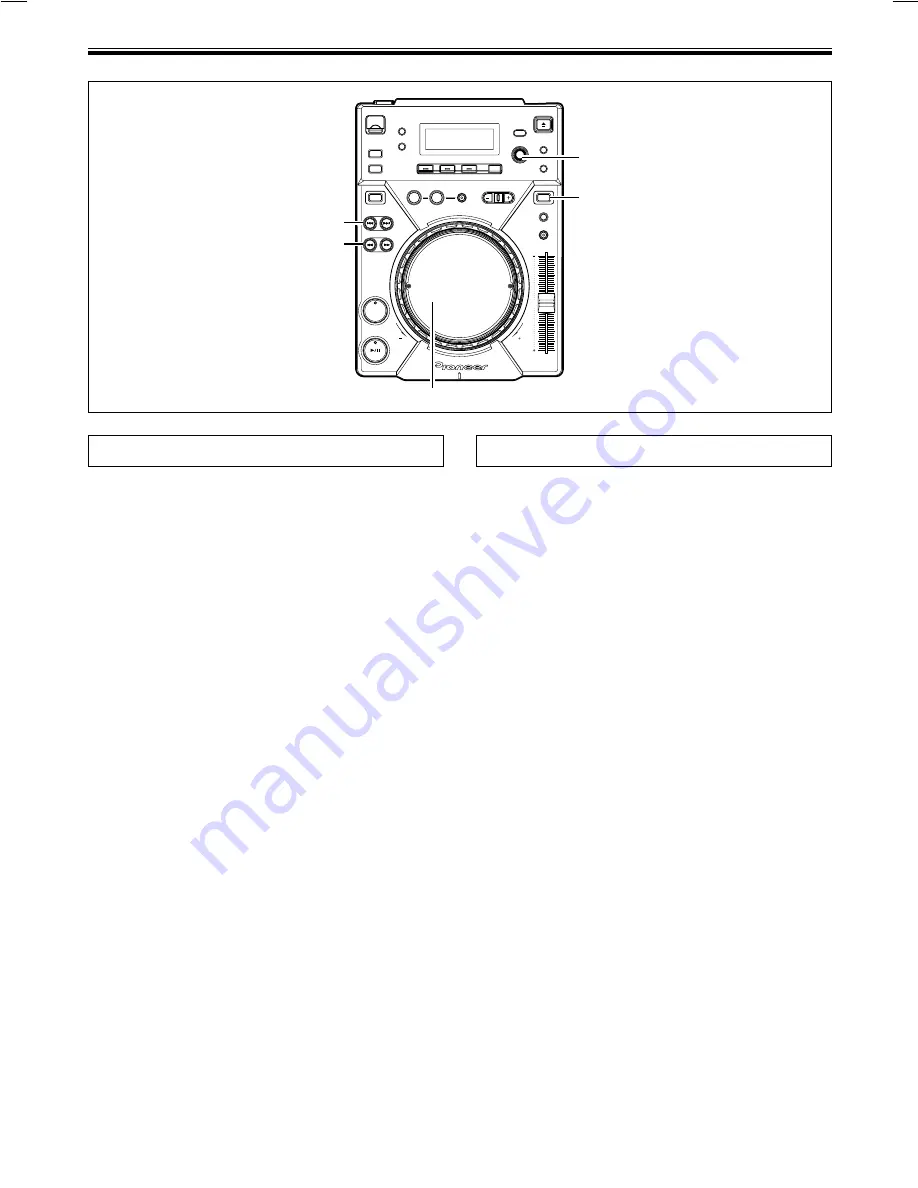 Pioneer CDJ-400 - Cd/Media Player Operating Instructions Manual Download Page 50