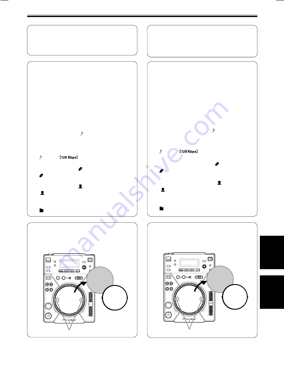 Pioneer CDJ-400 - Cd/Media Player Operating Instructions Manual Download Page 137