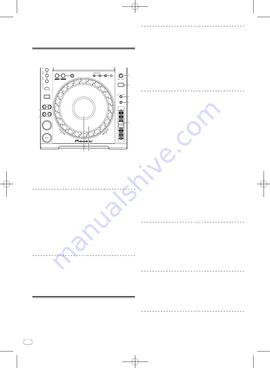 Pioneer CDJ-850 Operating Instructions Manual Download Page 22