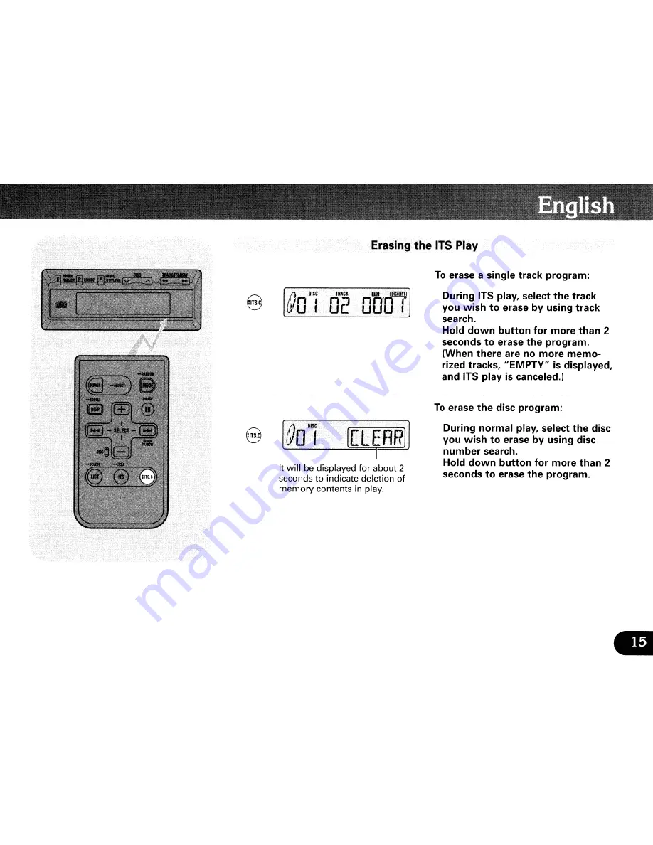 Pioneer CDX-FM12S9 Operation Manual Download Page 15