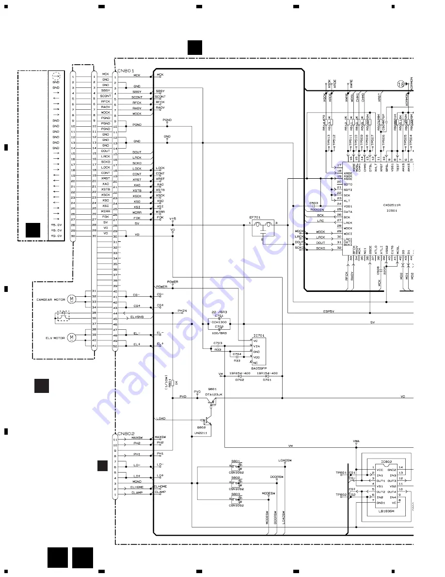 Pioneer CDX-MG2006 Service Manual Download Page 20