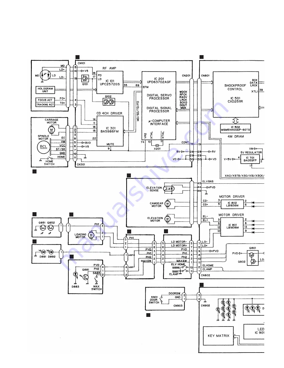 Pioneer CDX-PD6 Service Manual Download Page 10