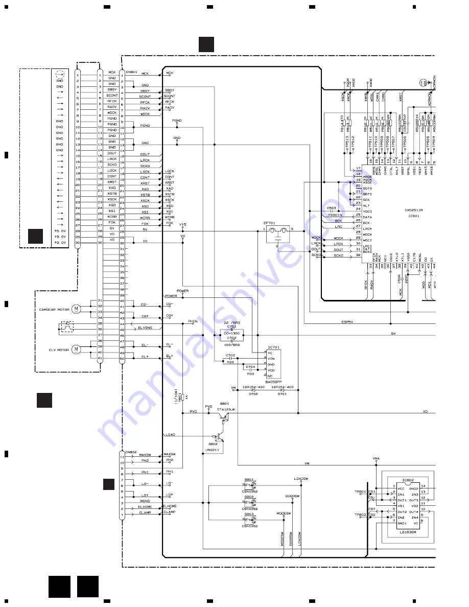 Pioneer CDX-PD6 Service Manual Download Page 20