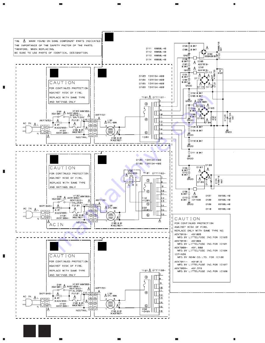 Pioneer CMX-3000 Service Manual Download Page 24