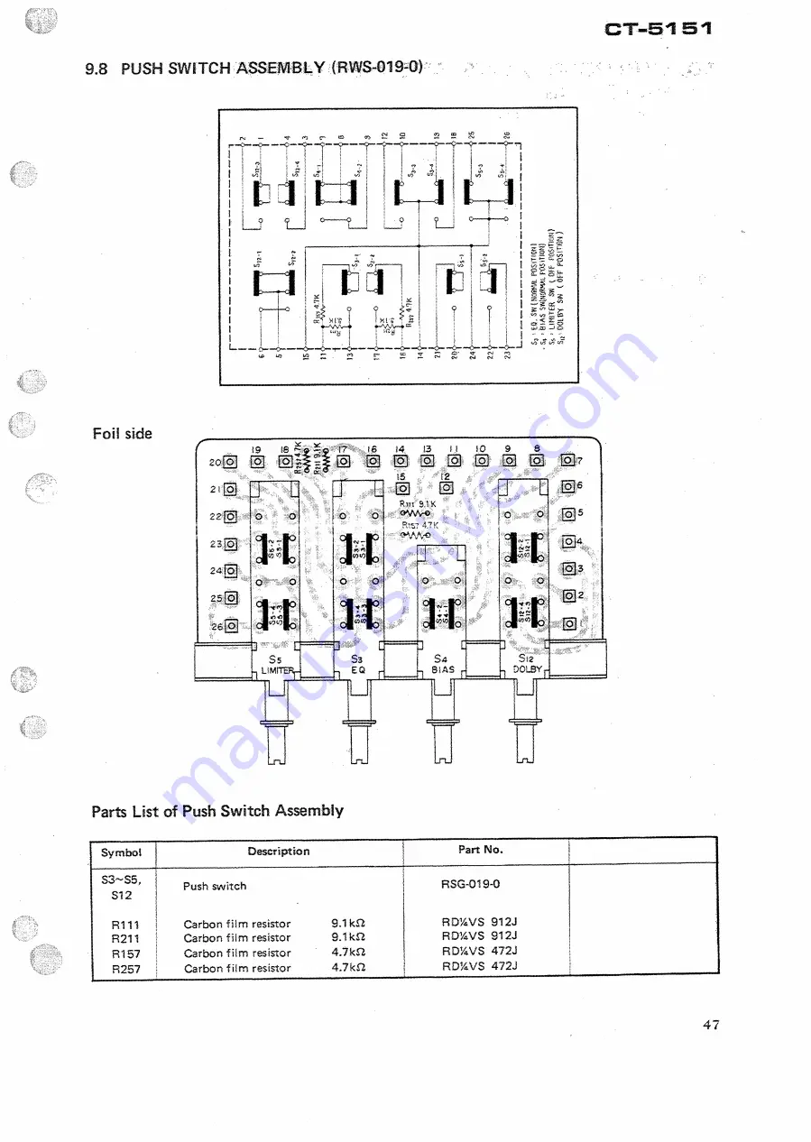 Pioneer CT-5151 Скачать руководство пользователя страница 18