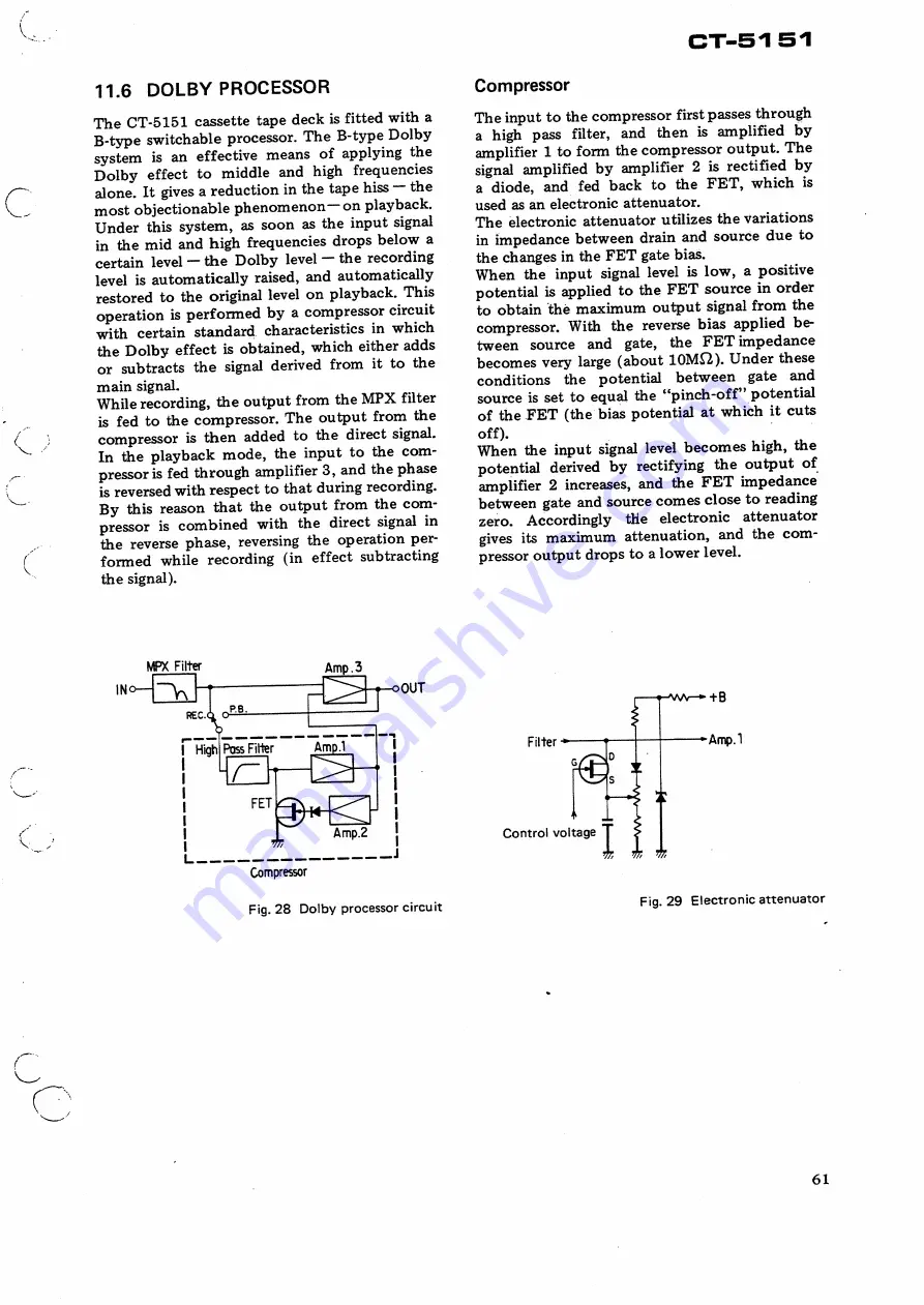 Pioneer CT-5151 Скачать руководство пользователя страница 28