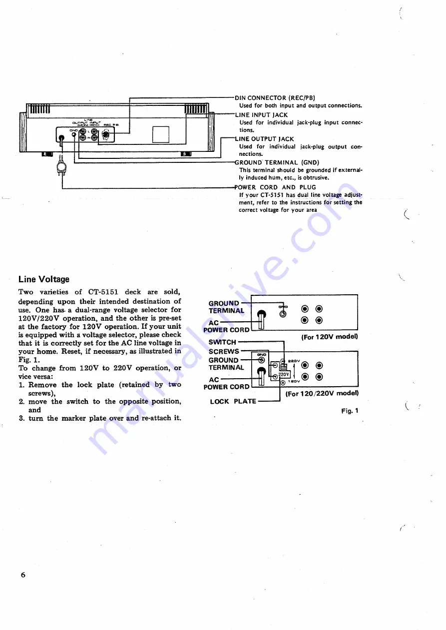 Pioneer CT-5151 Скачать руководство пользователя страница 37