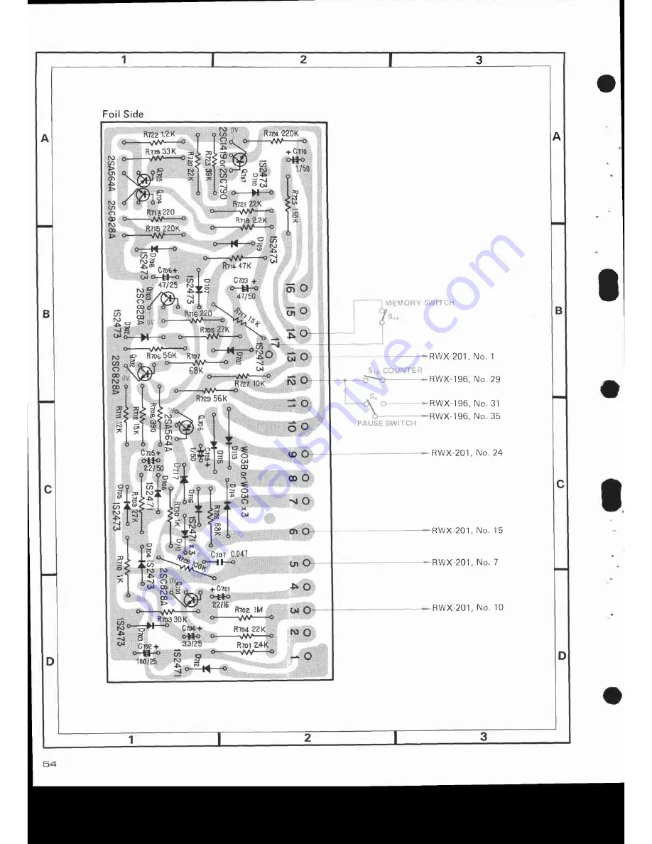 Pioneer CT-F700 Service Manual Download Page 54