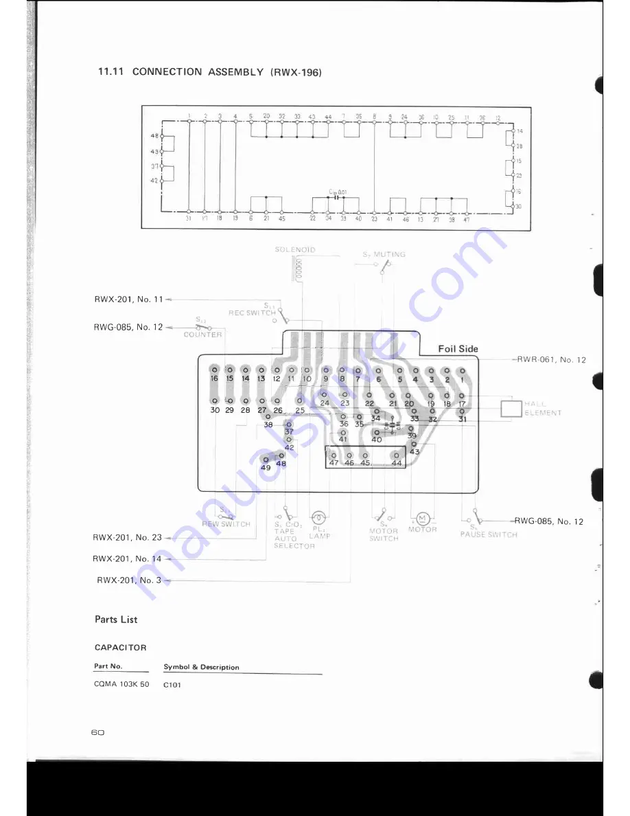 Pioneer CT-F700 Service Manual Download Page 63