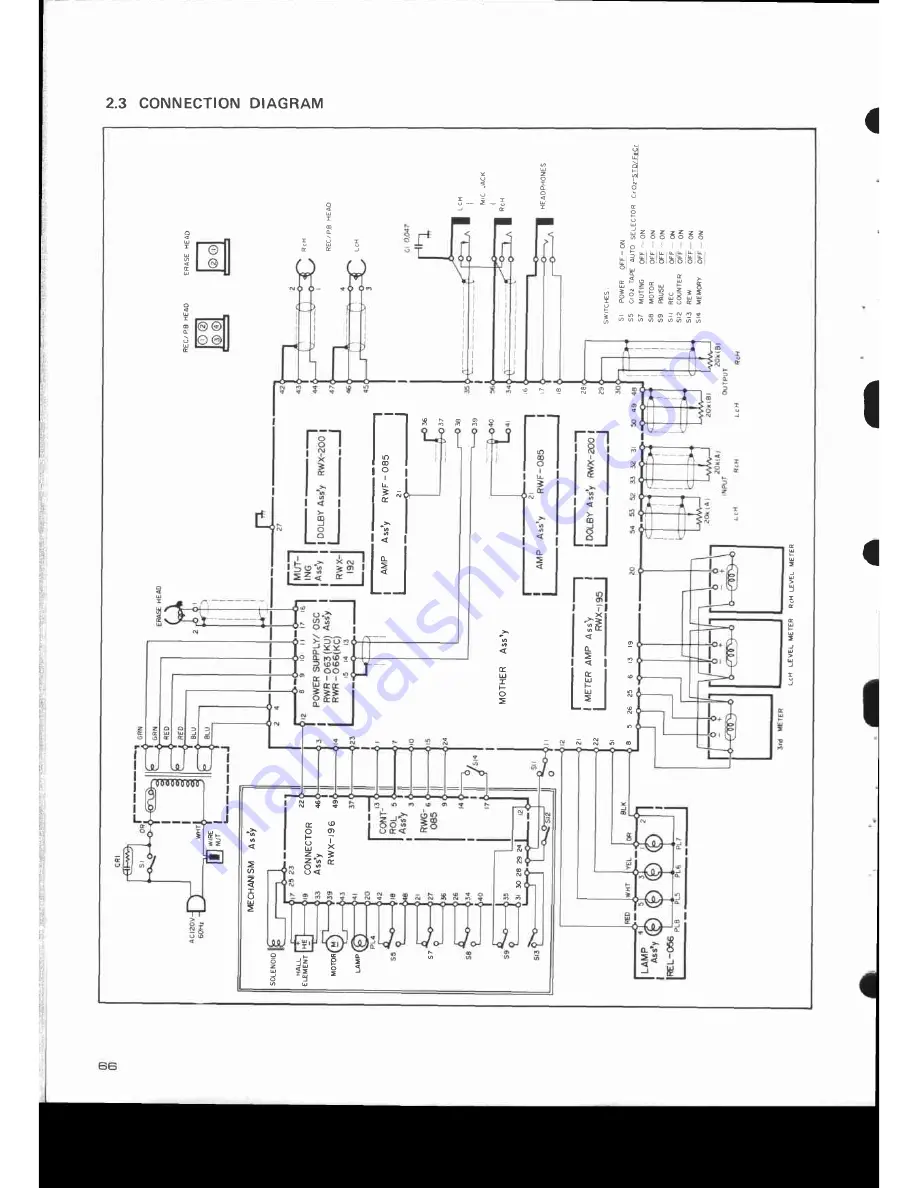 Pioneer CT-F700 Service Manual Download Page 65