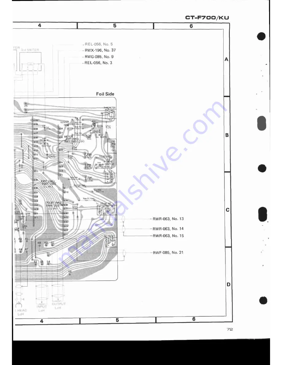 Pioneer CT-F700 Service Manual Download Page 76