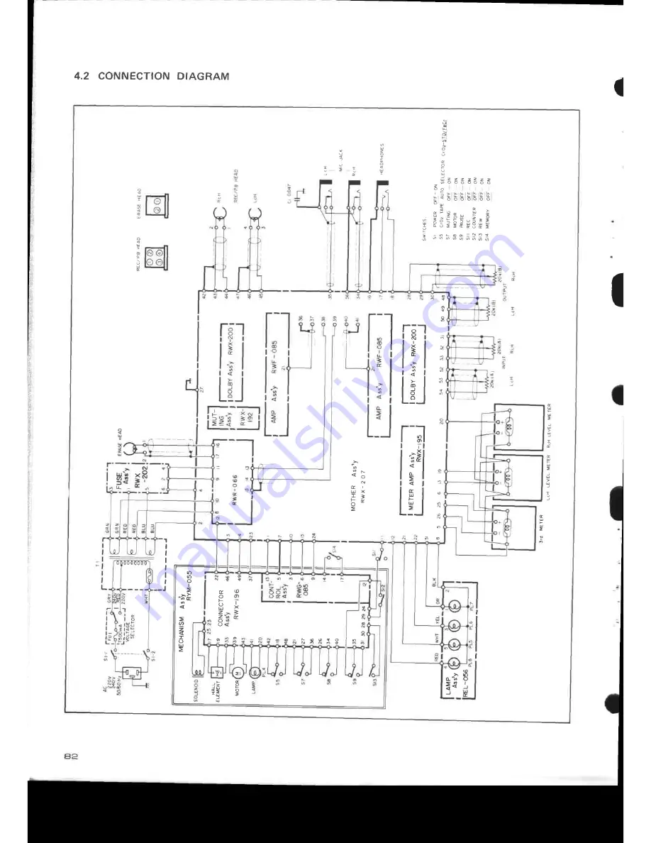 Pioneer CT-F700 Service Manual Download Page 81