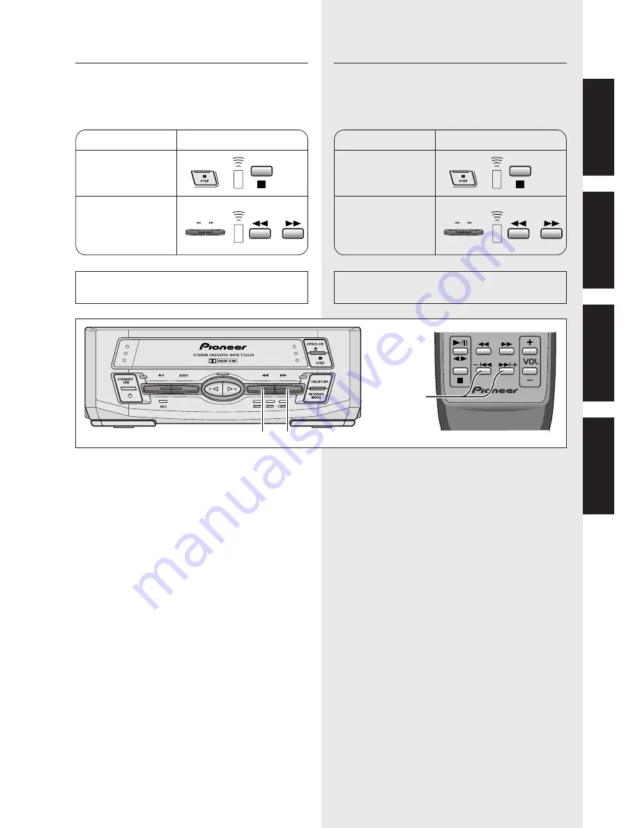 Pioneer CT-IS21 Operating Instructions Manual Download Page 23