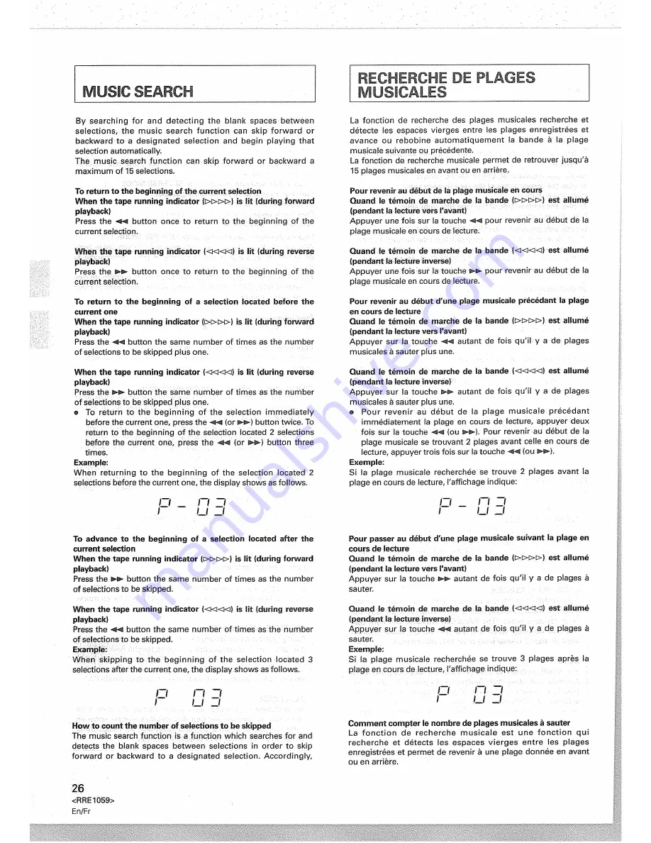 Pioneer CT-M50R Operating Instructions Manual Download Page 26