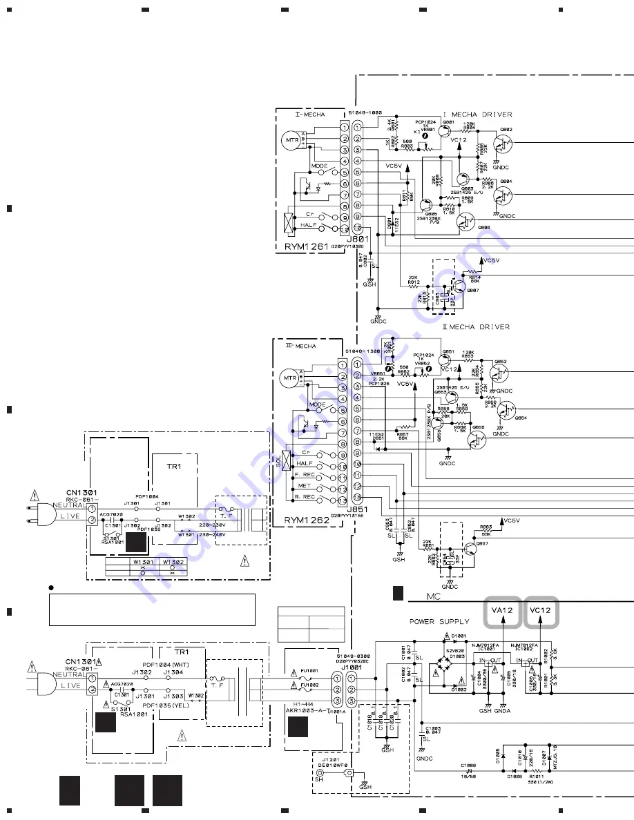 Pioneer CT-W208R - Dual Cassette Deck Service Manual Download Page 16