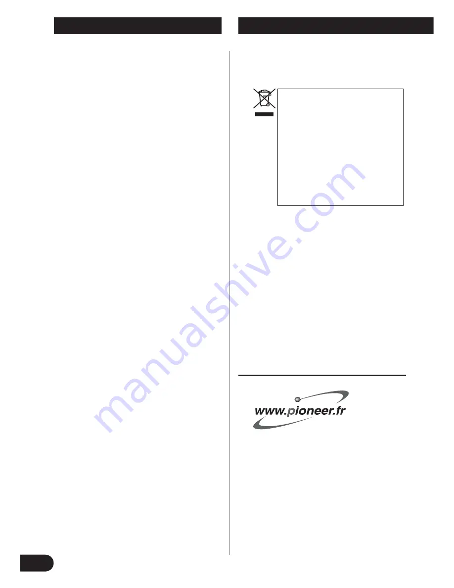 Pioneer D2000SPL Owner'S Manual Download Page 56