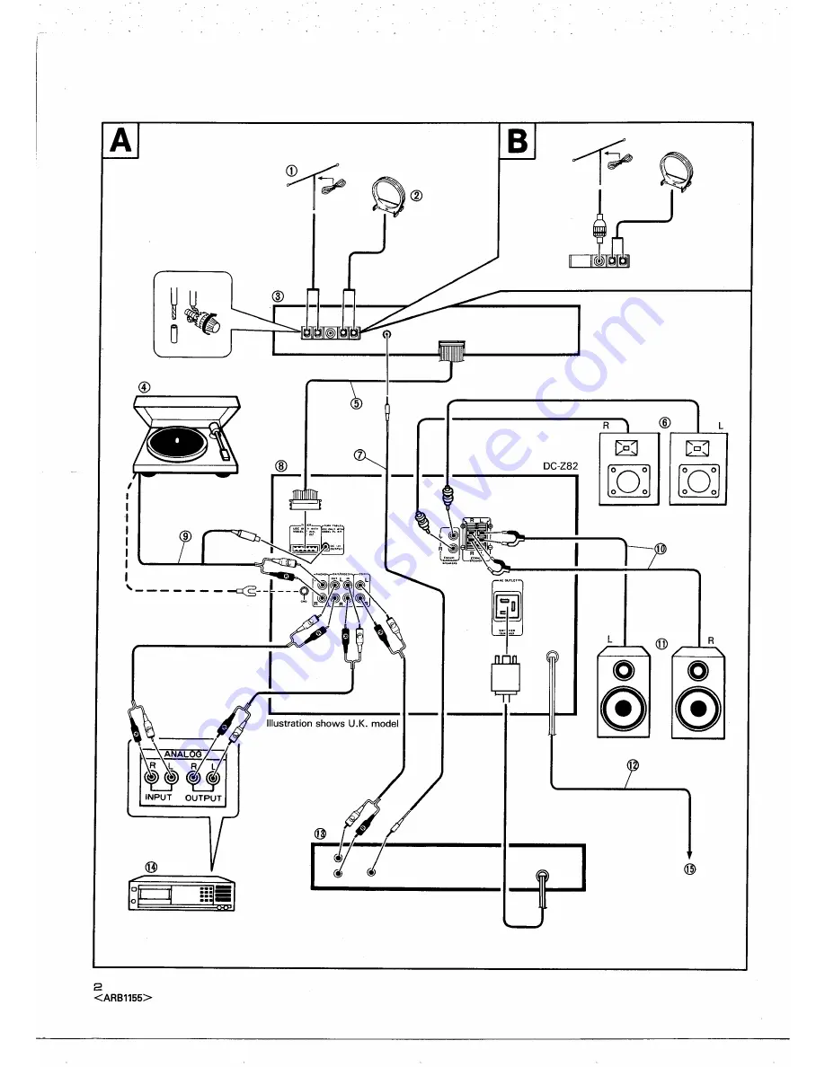 Pioneer DC-X82 Operating Instructions Manual Download Page 2