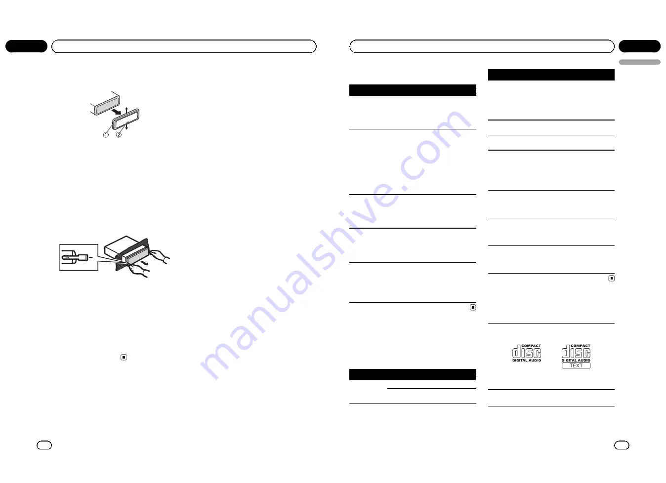 Pioneer DEH-1350MP Owner'S Manual Download Page 7