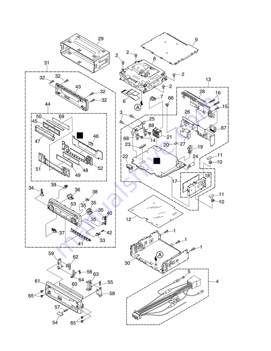 Pioneer DEH-1400R Service Manual Download Page 6