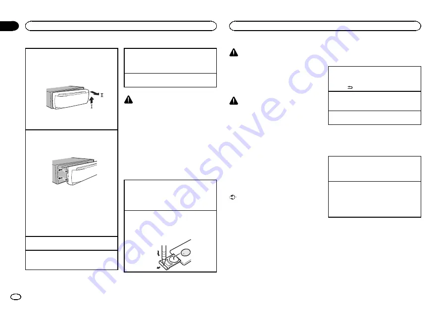 Pioneer DEH-1590UB Owner'S Manual Download Page 4