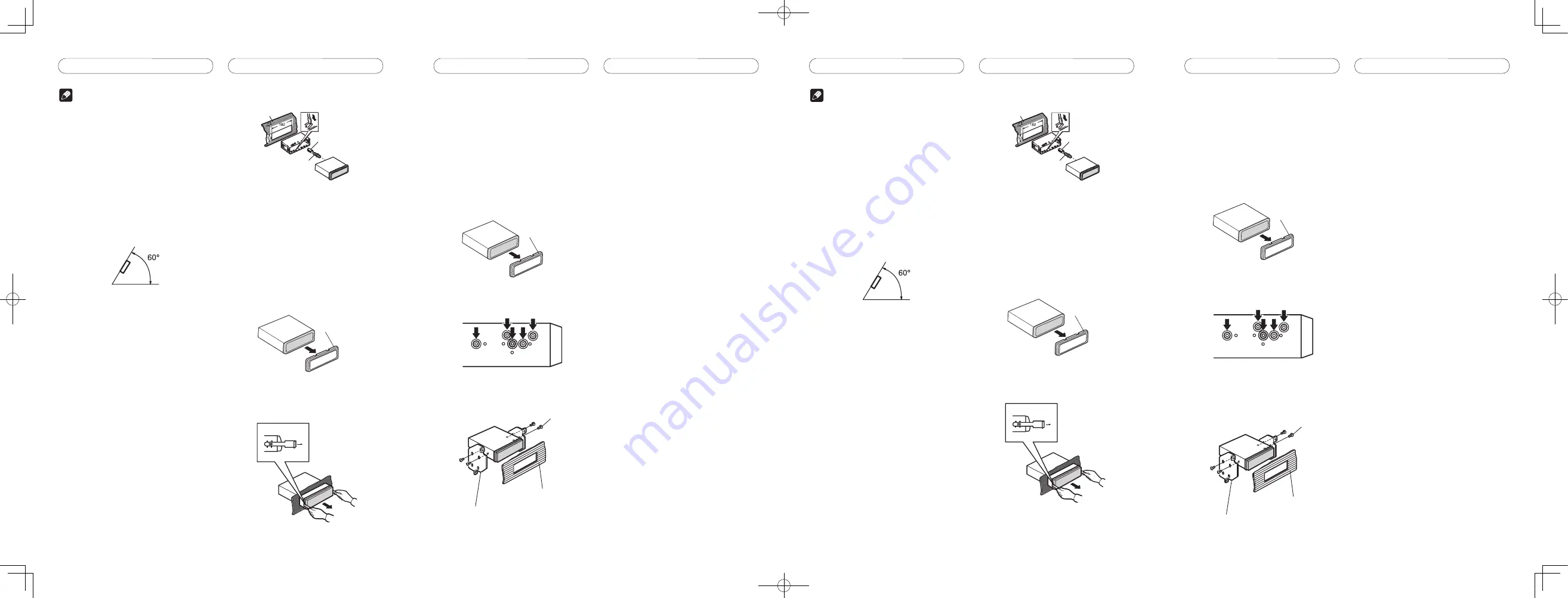 Pioneer DEH 2100UB - Radio / CD Installation Manual Download Page 3