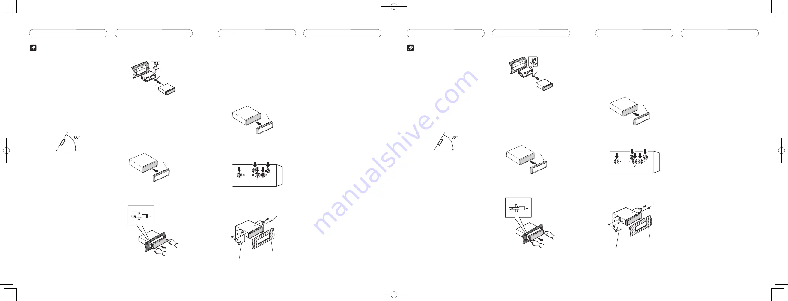 Pioneer DEH 2100UB - Radio / CD Installation Manual Download Page 4