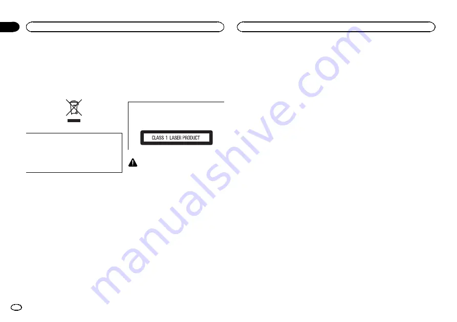 Pioneer DEH-2500UI Owner'S Manual Download Page 2