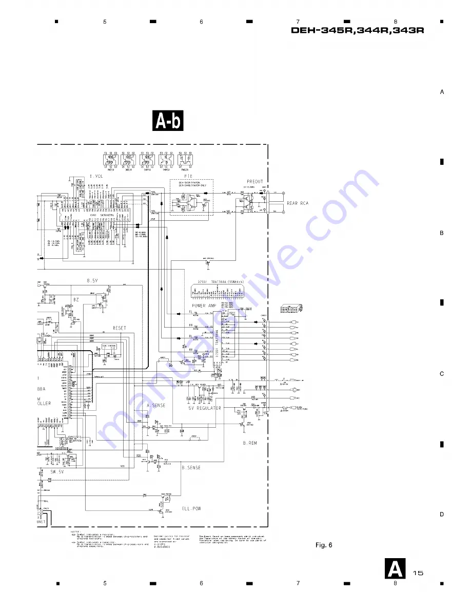 Pioneer DEH-343R Service Manual Download Page 15