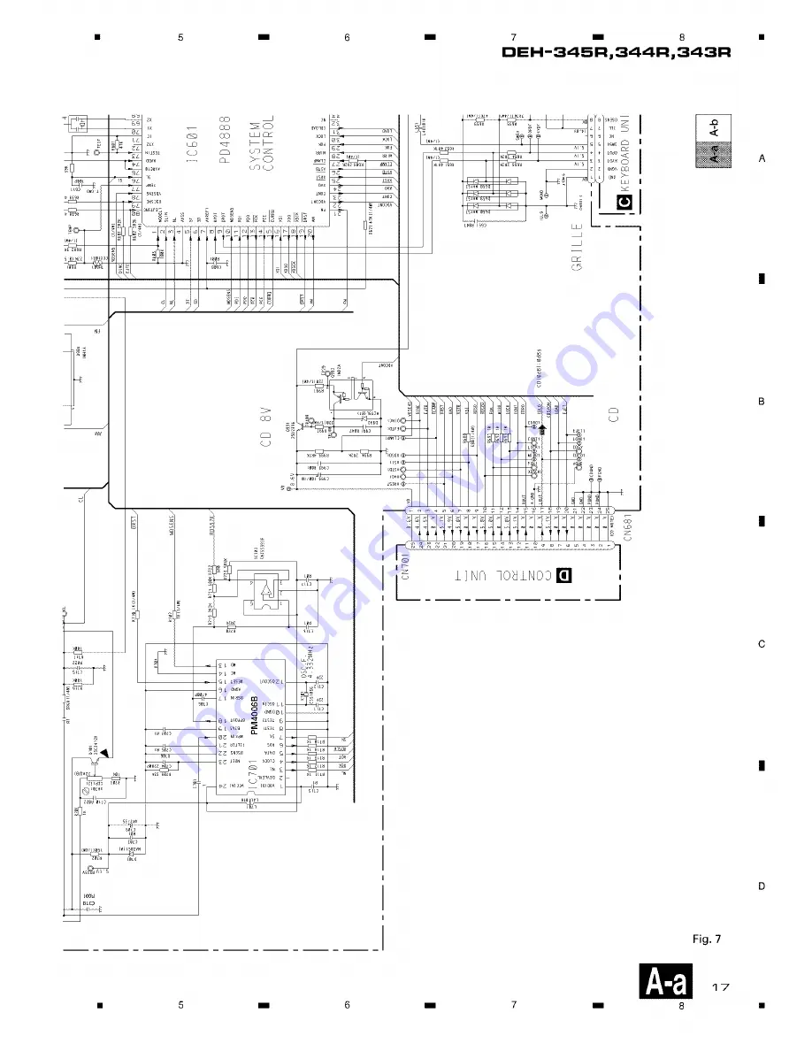 Pioneer DEH-343R Service Manual Download Page 17